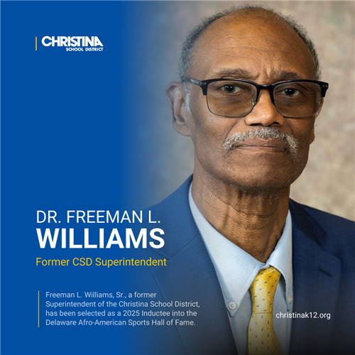 Photo of former superintendent Freeman Williams